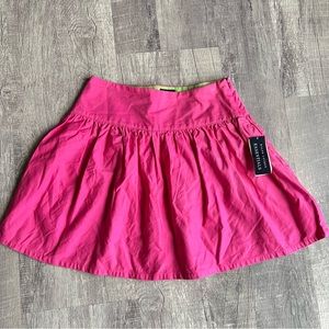 Ralph Lauren Black Label Pleated Hot Pink Skirt Size 16 Girls